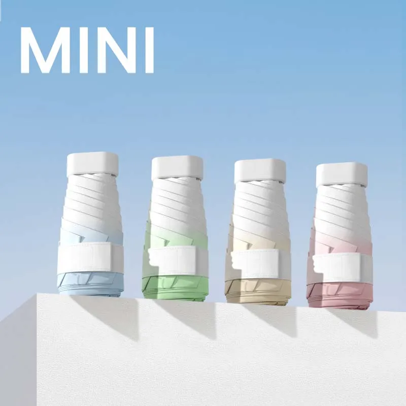 Мини-солнцезащитный 6, складной зонт, солнцезащитный крем, УФ-виниловый маленький солнечный и дождливый зонт для женщин и мужчин, карманный цветной солнцезащитный козырек 
Мини-солнцезащитный 6, складной зонт, солнцезащитный крем, УФ-виниловый маленький солнечный и дождливый зонт для женщин и мужчин, карманный цветной солнцезащитный козырек