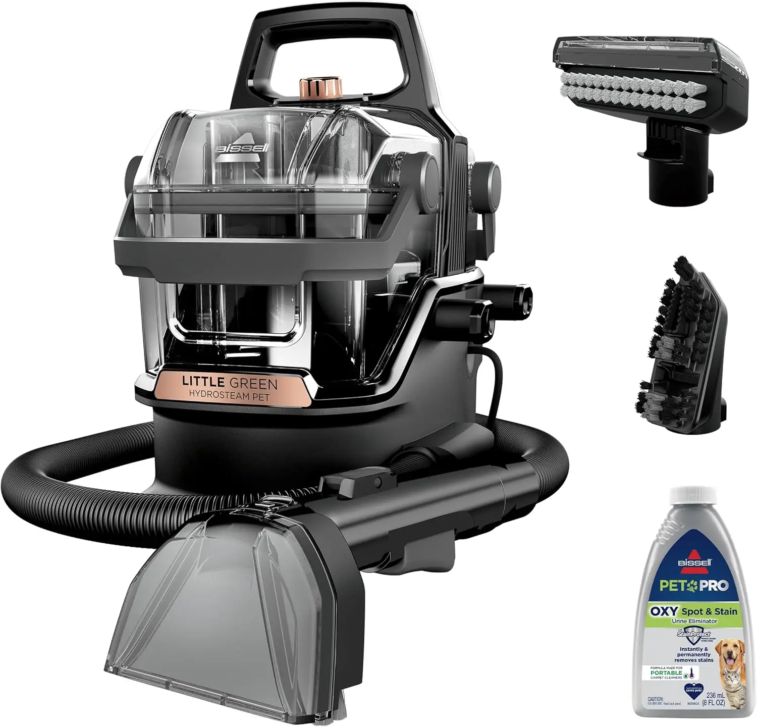 Little Green HydroSteam Multi-Purpose Portable Carpet and Upholstery Cleaner, Car and Auto Detailer, 3618
Little Green HydroSteam Multi-Purpose Portable Carpet and Upholstery Cleaner, Car and Auto Detailer, 3618