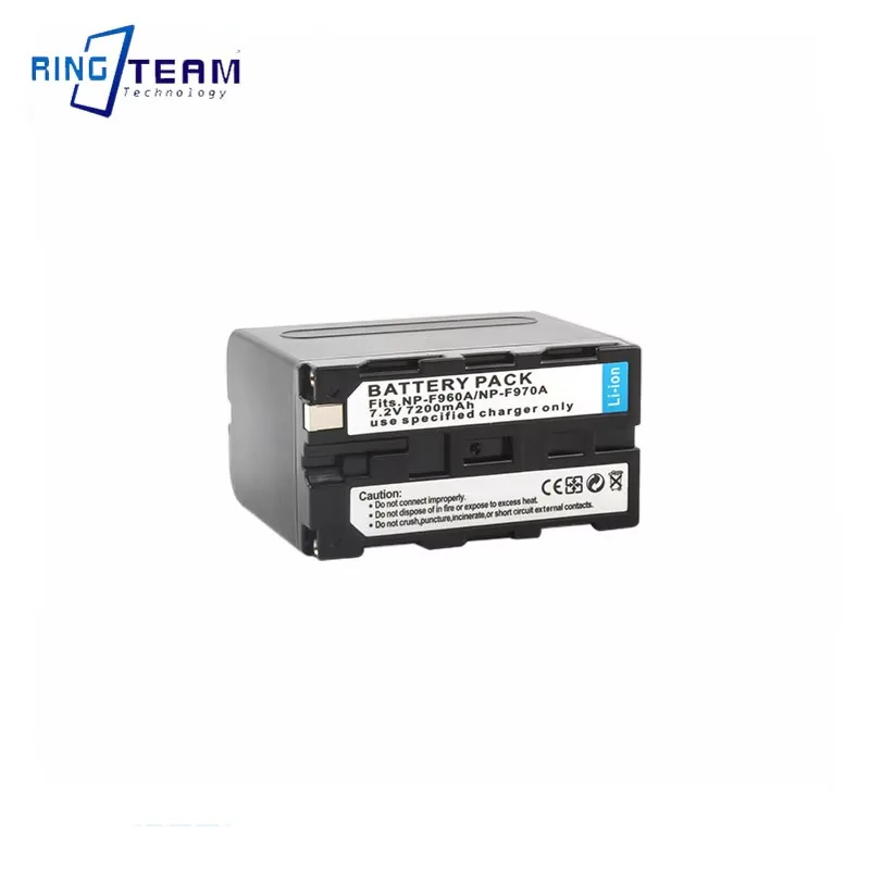 NP-F970 NP-F960 7200mAh Battery Pack for LED Video Light,for Sony CCD-RV100 Camera NP-F970A NP-F960A
NP-F970 NP-F960 7200mAh Battery Pack for LED Video Light,for Sony CCD-RV100 Camera NP-F970A NP-F960A
