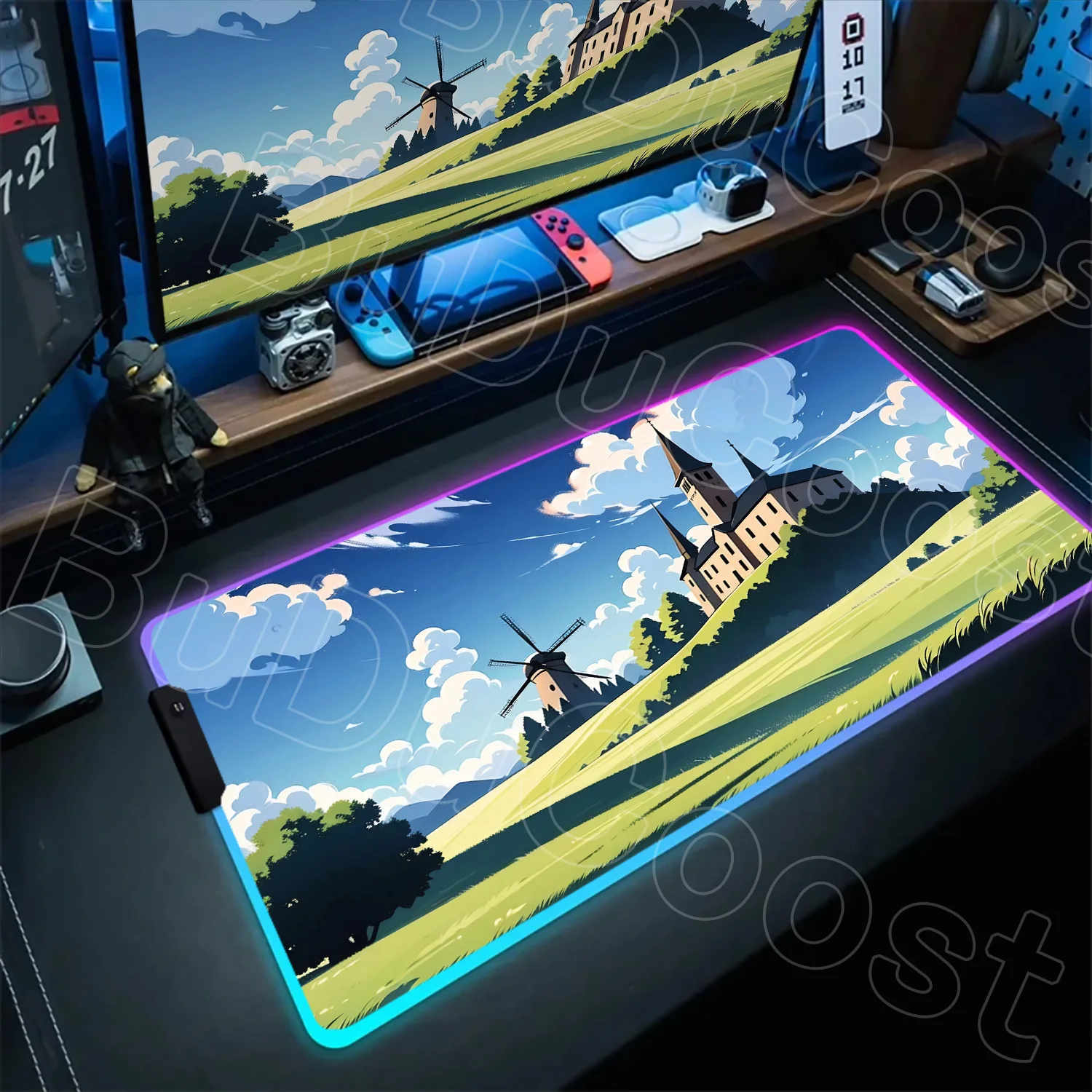 Anime Rural City Landscape Mouse Pad RGB Anime Natural Scenery Mousepad XXL Mousepad Keyboard Desk Mats Laptop 900x400 Mouse Mat
Anime Rural City Landscape Mouse Pad RGB Anime Natural Scenery Mousepad XXL Mousepad Keyboard Desk Mats Laptop 900x400 Mouse Mat
