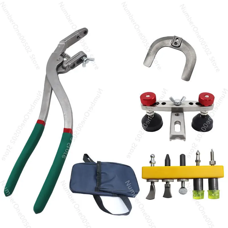 Auto Depression Repair Tool Edge Press Clamp Horn Horseshoe Clamp Door Cover Edge Sheet Metal Flat Edge Clamp Hole Repair
Auto Depression Repair Tool Edge Press Clamp Horn Horseshoe Clamp Door Cover Edge Sheet Metal Flat Edge Clamp Hole Repair