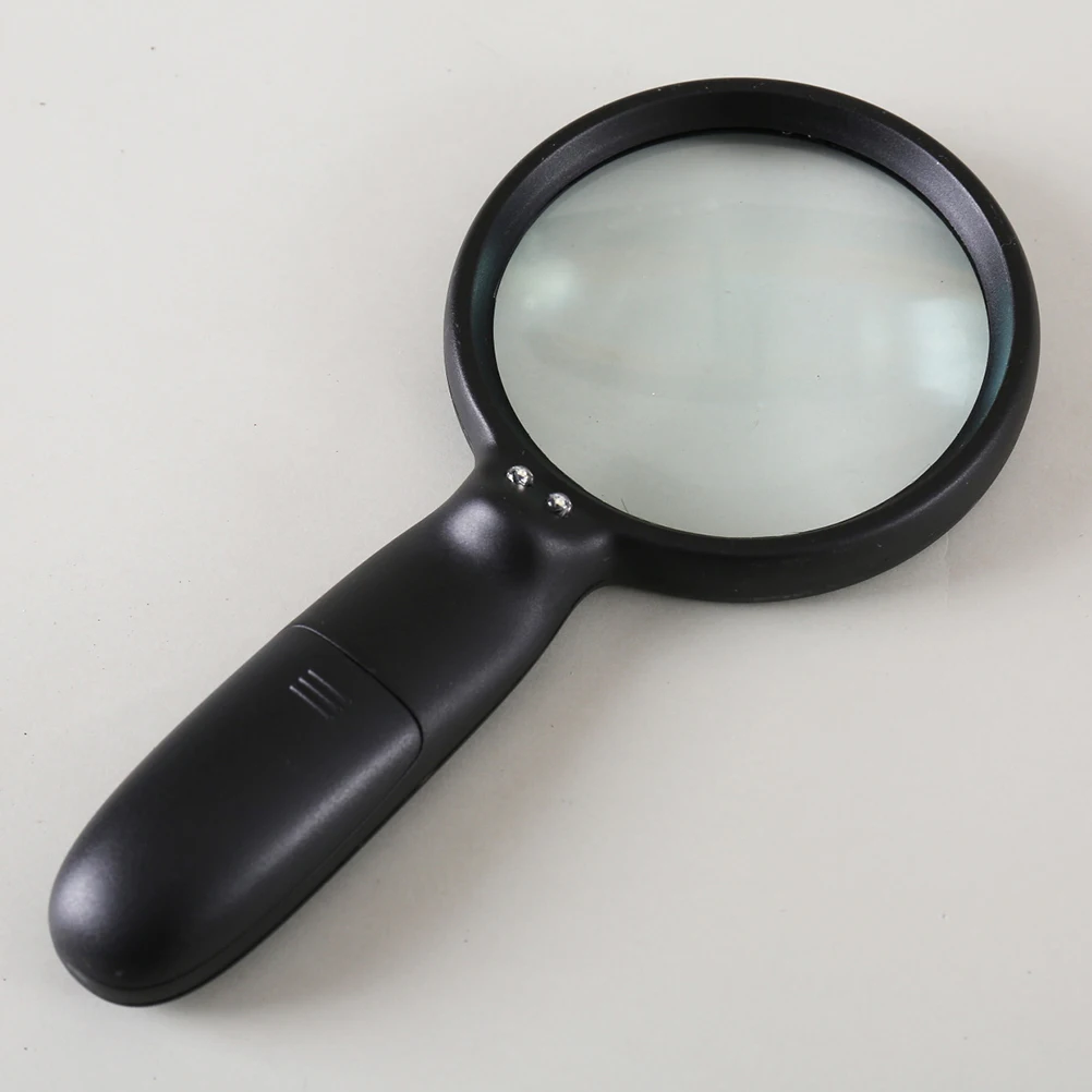 LED Illuminated 3X 90Mm Handheld Magnifying Glass for Seniors Low Vision Reading Books Magazines Maps At Night No Black
LED Illuminated 3X 90Mm Handheld Magnifying Glass for Seniors Low Vision Reading Books Magazines Maps At Night No Black