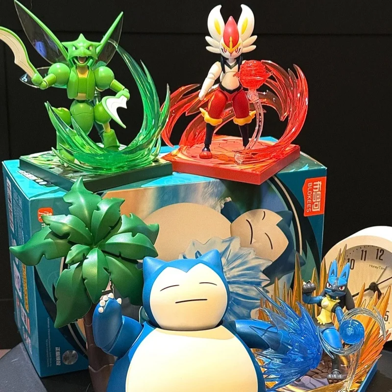 Оригинальная фигурка Покемона Blokees Snorlax, сборная фигурка Scyther Lucario, модель Декор, аниме-фигурка, коллекционная игрушка, подарок, запас
Оригинальная фигурка Покемона Blokees Snorlax, сборная фигурка Scyther Lucario, модель Декор, аниме-фигурка, коллекционная игрушка, подарок, запас