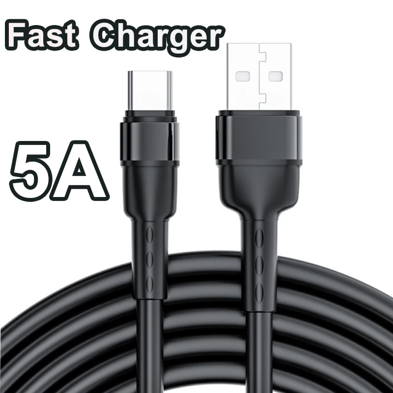 USB 5A Liquid Silicone Data Cable Super Fast Charger For iPhone 15 Pro Xiaomi Redmi Huawei Samsung Type-C Wire Quick Charging
USB 5A Liquid Silicone Data Cable Super Fast Charger For iPhone 15 Pro Xiaomi Redmi Huawei Samsung Type-C Wire Quick Charging