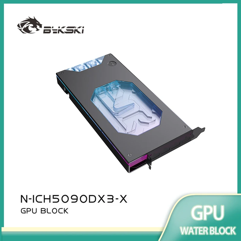 Блок графического процессора Bykski для INNO3D RTX5090 D/iCHILL X3/MSI RTX5090 VENTUS 3X, радиатор водяного охлаждения ПК, N-ICH5090DX3-X 
Блок графического процессора Bykski для INNO3D RTX5090 D/iCHILL X3/MSI RTX5090 VENTUS 3X, радиатор водяного охлаждения ПК, N-ICH5090DX3-X