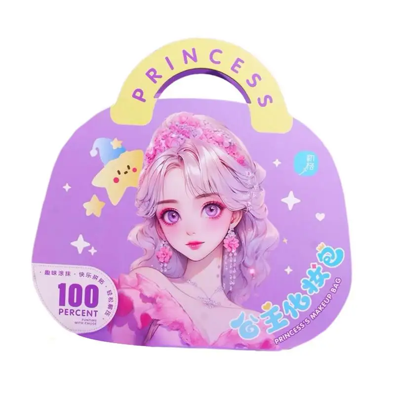 Sticker Books Makeup Dress Up Books Stickers Princess Dressup Rhinestones Art Stickers For Kids Girls Children
Sticker Books Makeup Dress Up Books Stickers Princess Dressup Rhinestones Art Stickers For Kids Girls Children
