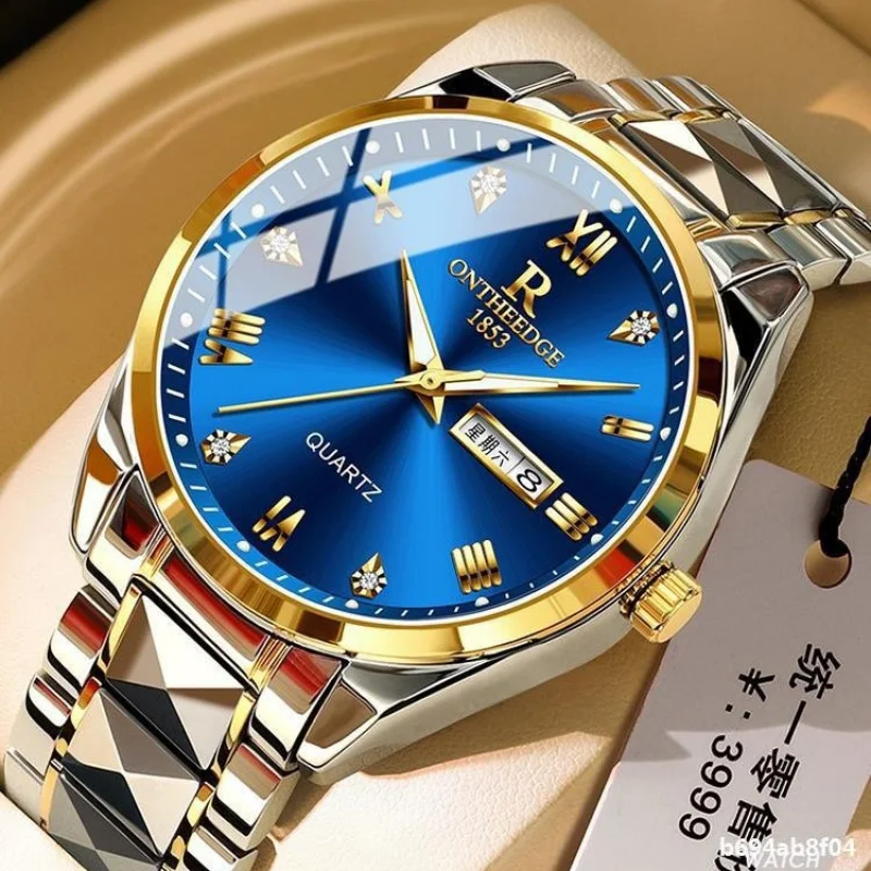 Automatic Mechanical Watch Men's Trendy Fashion Business Advanced Waterproof Luminous Quartz Watch
Automatic Mechanical Watch Men's Trendy Fashion Business Advanced Waterproof Luminous Quartz Watch