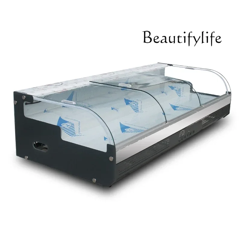 Flat mouth ladder display cabinet refrigerated fresh-keeping fruit fishing fresh-keeping cabinet
Flat mouth ladder display cabinet refrigerated fresh-keeping fruit fishing fresh-keeping cabinet