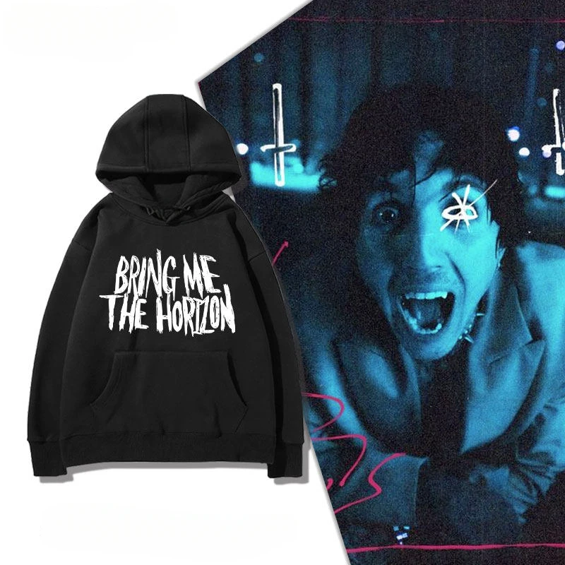 Bring Me The Horizon Band Hooded Sweatshirt for Both Men and Women Exclusive Accessories Hardcore Loose-fitting Rock Coat
Bring Me The Horizon Band Hooded Sweatshirt for Both Men and Women Exclusive Accessories Hardcore Loose-fitting Rock Coat