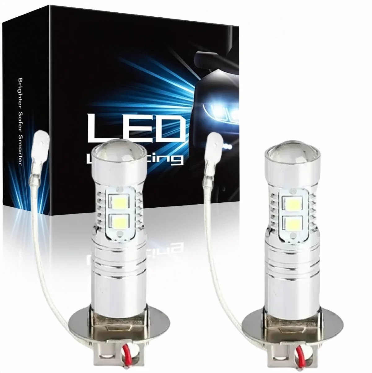 2PCS H3 LED Fog Driving Light Bulbs Conversion Kit Super Bright DRL 6000K White
2PCS H3 LED Fog Driving Light Bulbs Conversion Kit Super Bright DRL 6000K White