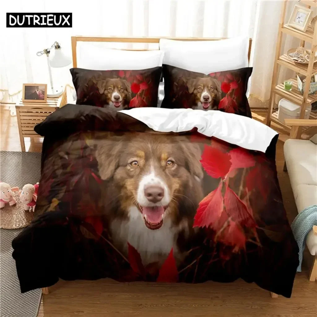 Beautiful Puppy Bedding Set Duvet Cover Set 3d Bedding Digital Printing Bed Linen Queen Size Bedding Set Fashion Design
Beautiful Puppy Bedding Set Duvet Cover Set 3d Bedding Digital Printing Bed Linen Queen Size Bedding Set Fashion Design