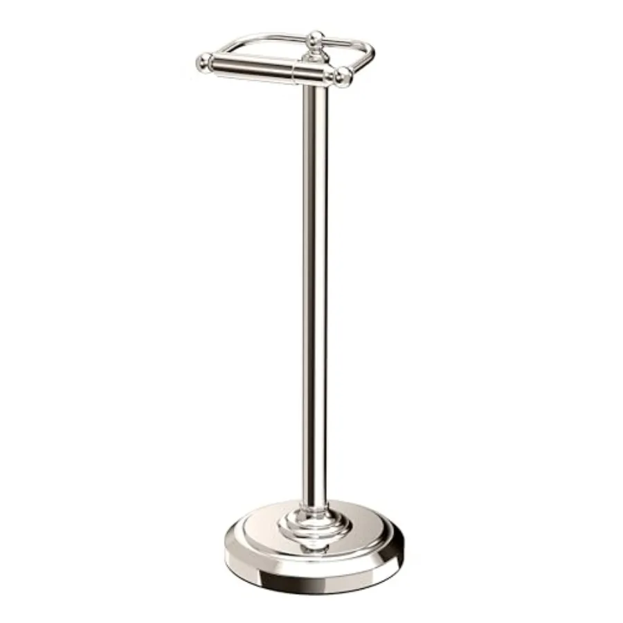 1436PN Toilet Paper Holder Stand, Freestanding Floor Stand for Bathroom,,Weighted Base, 22 Inch
1436PN Toilet Paper Holder Stand, Freestanding Floor Stand for Bathroom,,Weighted Base, 22 Inch