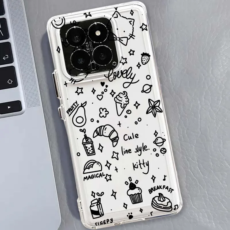Black Art Cat Illustration Phone Case For Xiaomi 17 15 14 13 12 12S 12X 12T 11 11T Pro max Lite ultra TPU Transparent
Black Art Cat Illustration Phone Case For Xiaomi 17 15 14 13 12 12S 12X 12T 11 11T Pro max Lite ultra TPU Transparent