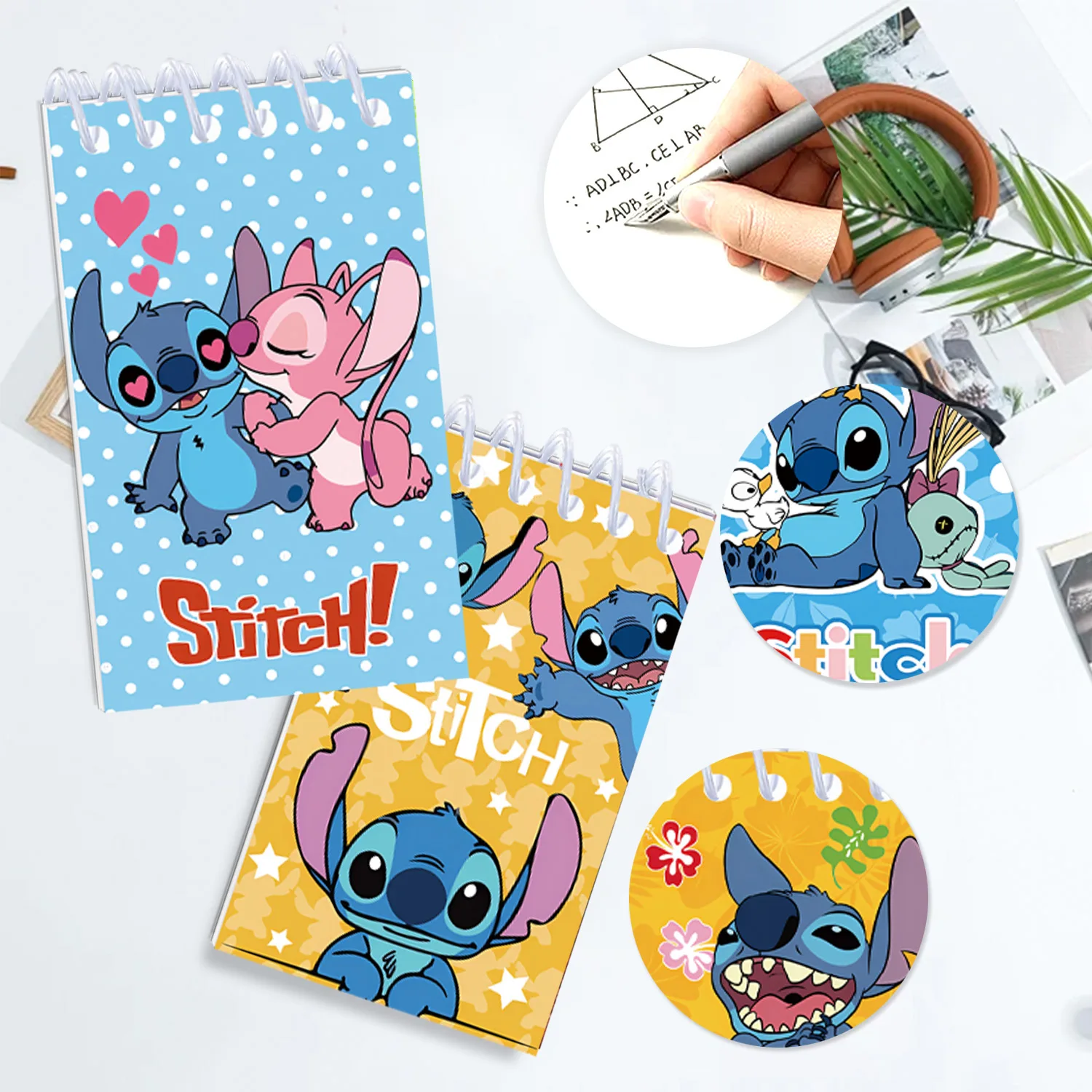 Cute Coil Stitch Notebook Children's Diary Student Learning Supplies Schedules Plan List Notepad Stitch Stationery Children Gift
Cute Coil Stitch Notebook Children's Diary Student Learning Supplies Schedules Plan List Notepad Stitch Stationery Children Gift