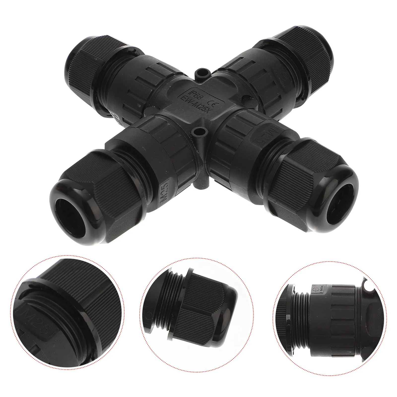 Водонепроницаемый кабельный ввод IP68 для наружного применения, разъем с защитой от натяжения, защита кабеля для светодиодных уличных и туннельных модульных светильников
Водонепроницаемый кабельный ввод IP68 для наружного применения, разъем с защитой от натяжения, защита кабеля для светодиодных уличных и туннельных модульных светильников