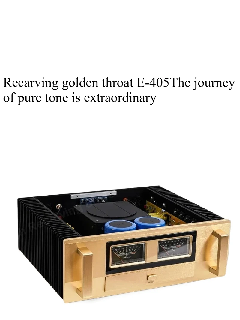 Усилитель мощности высокой мощности класса AB, эталонная линия Golden Throat Line E405, бытовой фанкерский класс Hi-Fi, чистый задний уровень 300 Вт
Усилитель мощности высокой мощности класса AB, эталонная линия Golden Throat Line E405, бытовой фанкерский класс Hi-Fi, чистый задний уровень 300 Вт