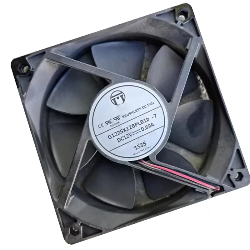 12025 12V DC Fan G1225X12BPLB1B-7 12cm Axial Fan High CFM Low Noise 2PIN for PC Case Power Supply Server Cabinet
12025 12V DC Fan G1225X12BPLB1B-7 12cm Axial Fan High CFM Low Noise 2PIN for PC Case Power Supply Server Cabinet