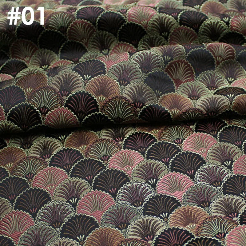 50/100/200cm Chinese Style Brocade Jacquard Fabric Satin Fabric For DIY Hanfu Cheongsam Baby Clothes Tibetan Mongolian Robe 
50/100/200cm Chinese Style Brocade Jacquard Fabric Satin Fabric For DIY Hanfu Cheongsam Baby Clothes Tibetan Mongolian Robe