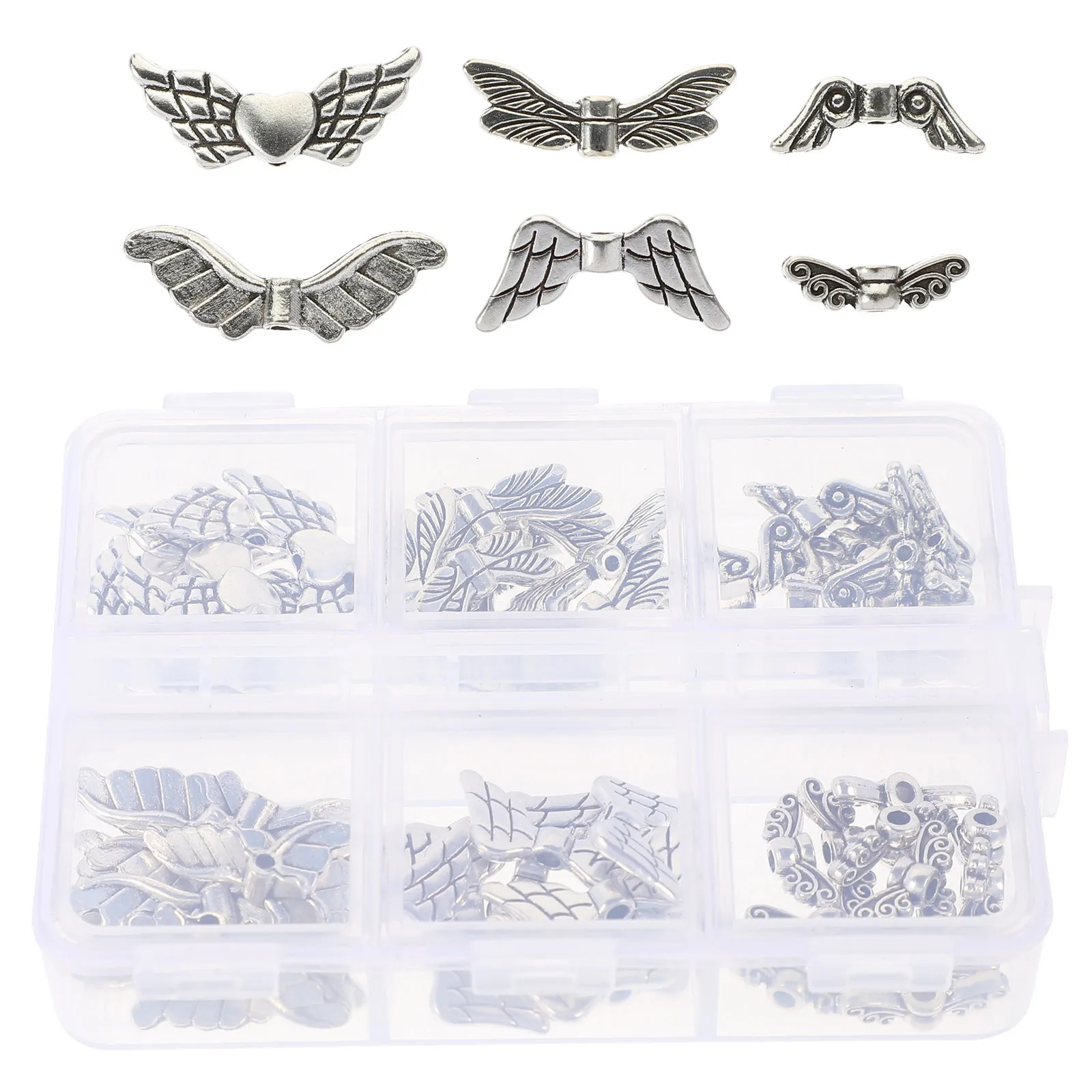 60 шт. винтажные бусины-разделители из сплава с крыльями ангела, подвески, сделай сам, изготовление ювелирных изделий, ожерелье, браслет, аксессуары для рукоделия, крыло ангела для поделок
60 шт. винтажные бусины-разделители из сплава с крыльями ангела, подвески, сделай сам, изготовление ювелирных изделий, ожерелье, браслет, аксессуары для рукоделия, крыло ангела для поделок