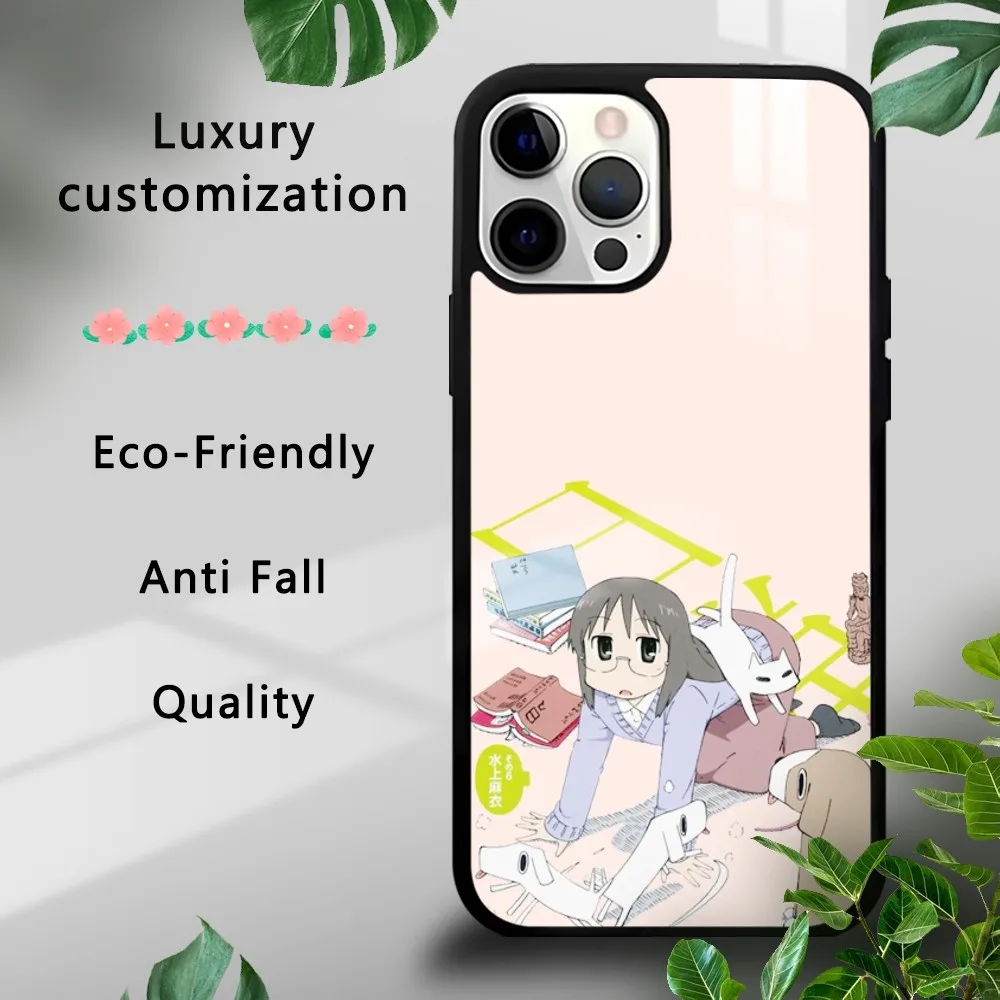 N-Nichijou Cute Cartoon Phone Case For iPhone 16 15 14 13 12 11 Pro Xs Max Mini Plus Celulares Hard Funda
N-Nichijou Cute Cartoon Phone Case For iPhone 16 15 14 13 12 11 Pro Xs Max Mini Plus Celulares Hard Funda