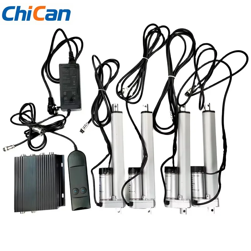 【Smart】Synchronous Linear Actuators One Control Box Controls Four Linear Actuators Each Of Which Has A 1000N Load Force
【Smart】Synchronous Linear Actuators One Control Box Controls Four Linear Actuators Each Of Which Has A 1000N Load Force