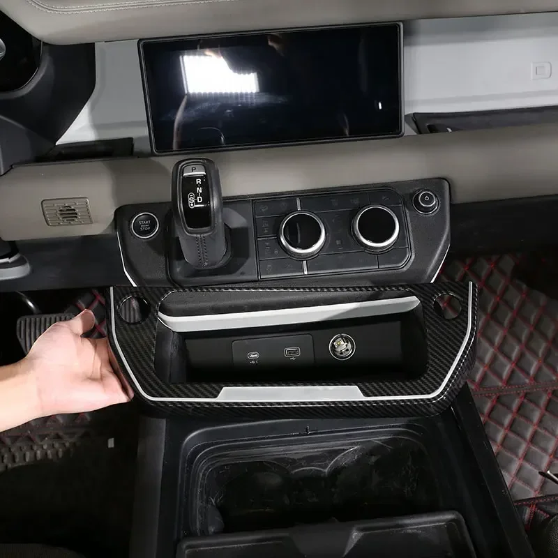 For Land Rover Defender 90 110 130 2020-2024 Car Center Console Air Conditioning Mode Button Frame Trim Interior Car Accessories 
For Land Rover Defender 90 110 130 2020-2024 Car Center Console Air Conditioning Mode Button Frame Trim Interior Car Accessories