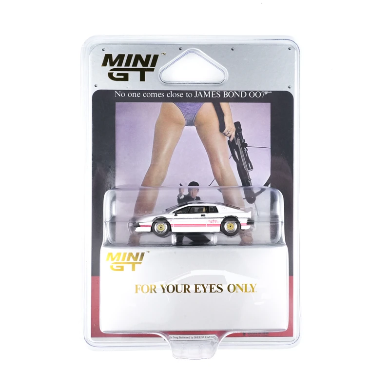 MINI GT 1:64 Esprit Turbo White «Только для ваших глаз» английская блистерная упаковка литая под давлением модель автомобиля
MINI GT 1:64 Esprit Turbo White «Только для ваших глаз» английская блистерная упаковка литая под давлением модель автомобиля