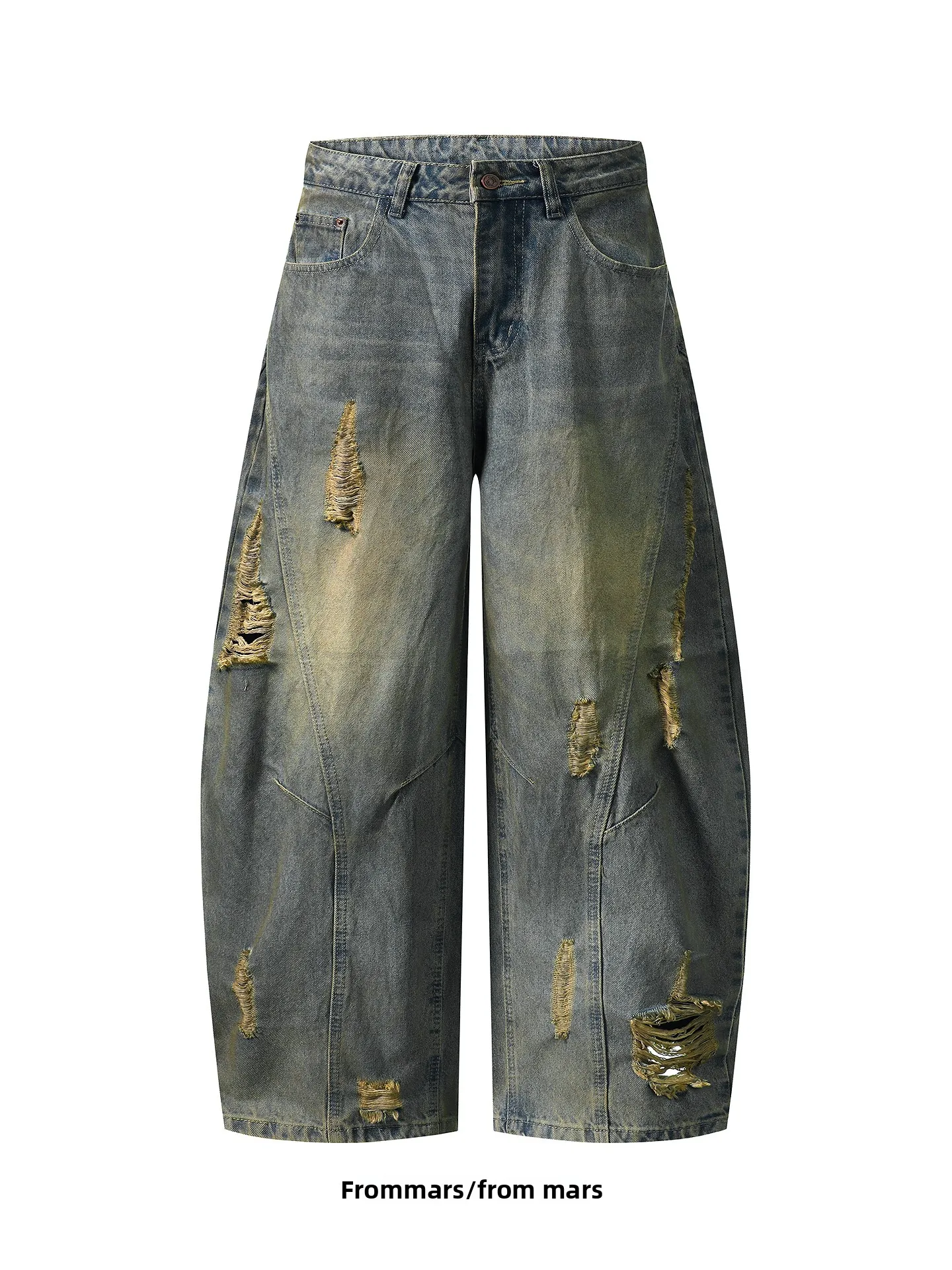 High Street Light Waed Straight Leg Jeans from Hip Hop Ripped Denim Casual American Trendy Vintage ular Ins
High Street Light Waed Straight Leg Jeans from Hip Hop Ripped Denim Casual American Trendy Vintage ular Ins