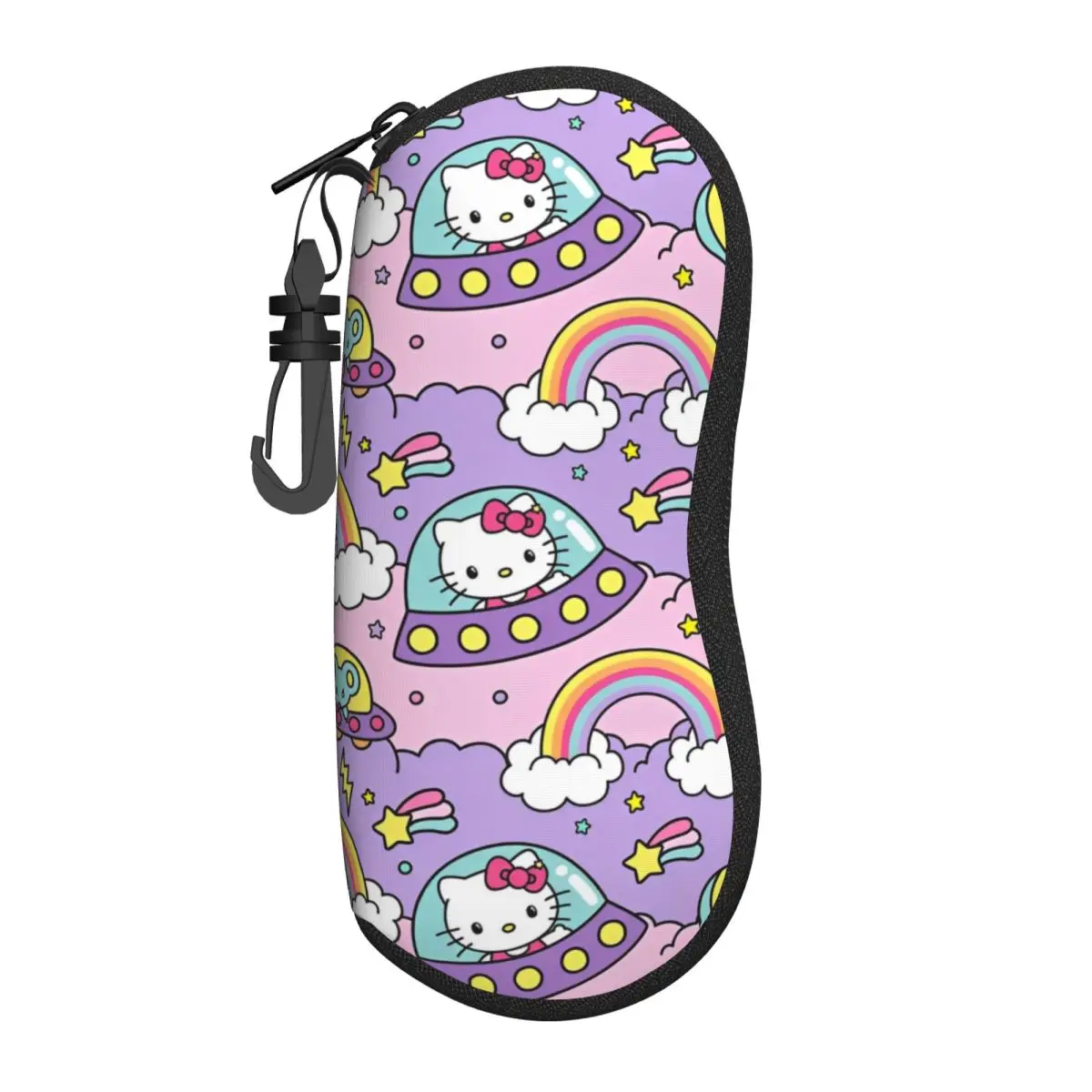 Hello Kitty Kawaii Cartoon Glasses Case Pocket Sunglasses Pouch For Men Women Eyewear Organizer Zipper Eyeglass Cases Cover
Hello Kitty Kawaii Cartoon Glasses Case Pocket Sunglasses Pouch For Men Women Eyewear Organizer Zipper Eyeglass Cases Cover