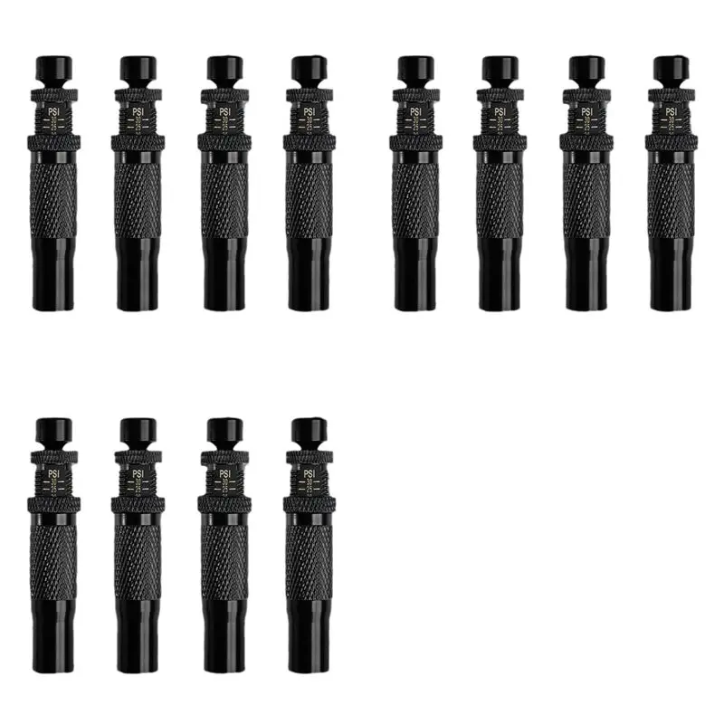 12Pcs Automatic Tire Deflators Set Of 4, Adjustable Pressure Suitable For Offroad Vehicles Motorcycle Valves Caps-X59A
12Pcs Automatic Tire Deflators Set Of 4, Adjustable Pressure Suitable For Offroad Vehicles Motorcycle Valves Caps-X59A