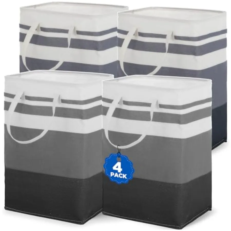 4 Pack Foldable Laundry Basket, 75L Large Laundry Baskets with Handles, Waterproof Laundry Hamper, Foldable Laundry Hampers for
4 Pack Foldable Laundry Basket, 75L Large Laundry Baskets with Handles, Waterproof Laundry Hamper, Foldable Laundry Hampers for