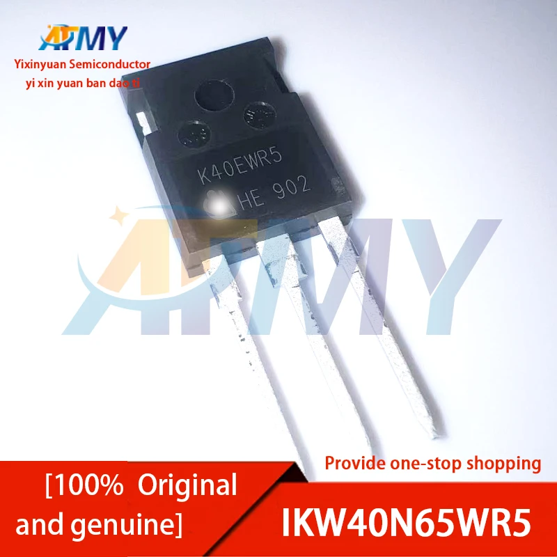4piece IKW40N65WR5 K40EWR5 IGBT single tube power tube TO-247 650V 40A
4piece IKW40N65WR5 K40EWR5 IGBT single tube power tube TO-247 650V 40A