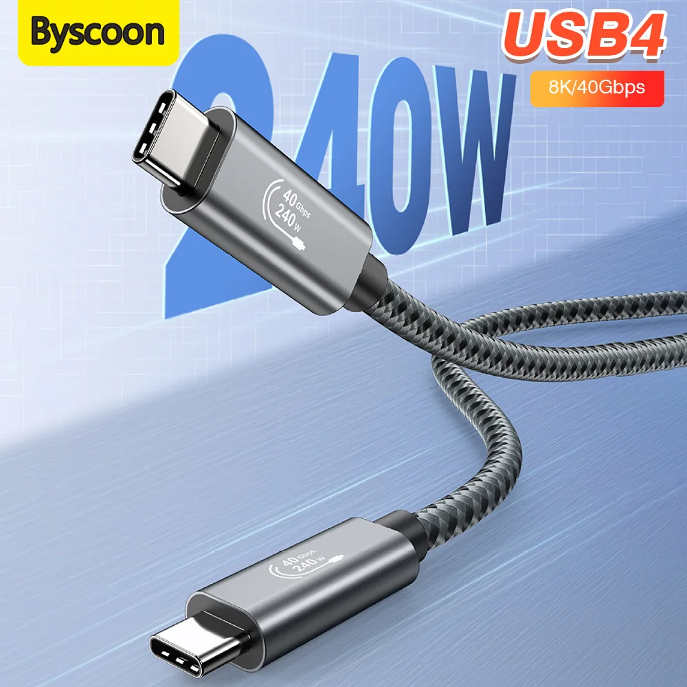 Кабель для быстрой зарядки 40 Гбит/с, 8K Thunderbolt 4, для Samung Xiaomi Thunderbolt 3, 240 Вт, кабель типа C для iPhone15Pro Max Macbook
Кабель для быстрой зарядки 40 Гбит/с, 8K Thunderbolt 4, для Samung Xiaomi Thunderbolt 3, 240 Вт, кабель типа C для iPhone15Pro Max Macbook