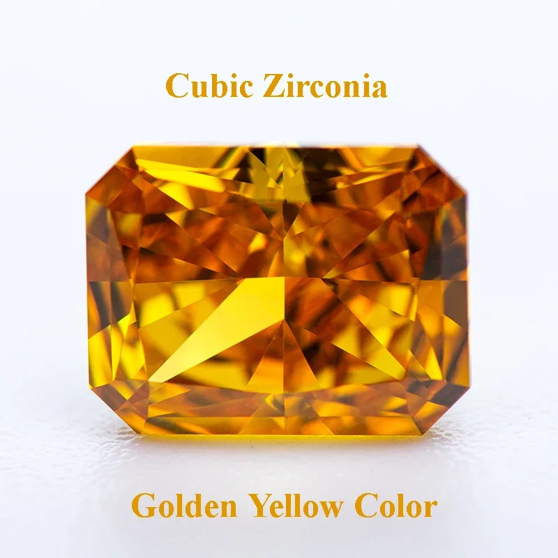 Cubic Zirconia Crushed Ice Cut Golden Yellow Color Rectangle Shape Charms Beads for Diy Jewelry Making Materials No Certificate
Cubic Zirconia Crushed Ice Cut Golden Yellow Color Rectangle Shape Charms Beads for Diy Jewelry Making Materials No Certificate