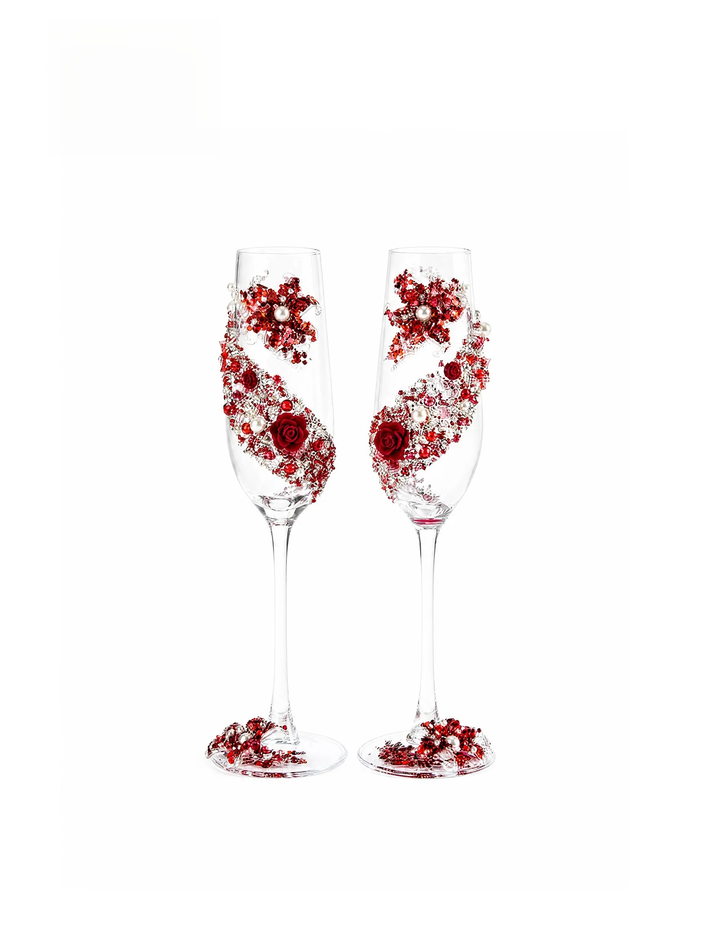 Handmade Wedding Gift Champagne Glasses Couple Finished Products Decorative Bride Friend Gift Heat Resistant Glass Champaign ...
Handmade Wedding Gift Champagne Glasses Couple Finished Products Decorative Bride Friend Gift Heat Resistant Glass Champaign ...