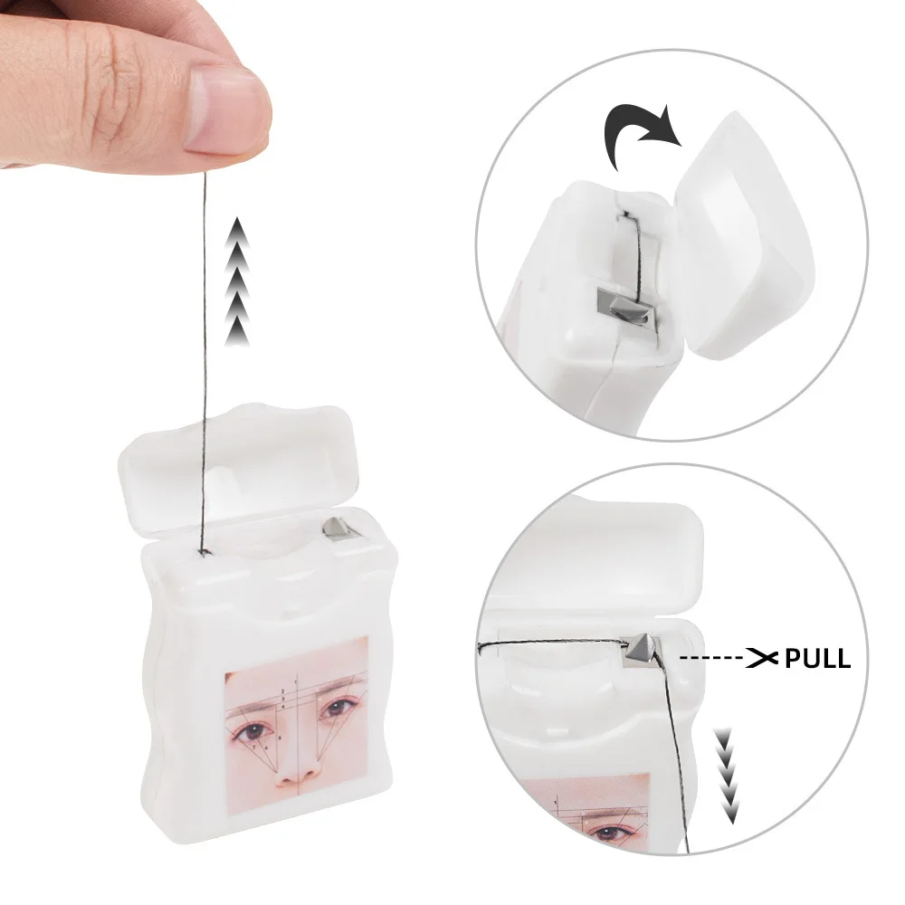 20M Brow Microblading Mapping String Ink for Makeup Eyebrow Dyeing Linen Thread Semi Permanent Positioning Measure Tattoo Tool
20M Brow Microblading Mapping String Ink for Makeup Eyebrow Dyeing Linen Thread Semi Permanent Positioning Measure Tattoo Tool