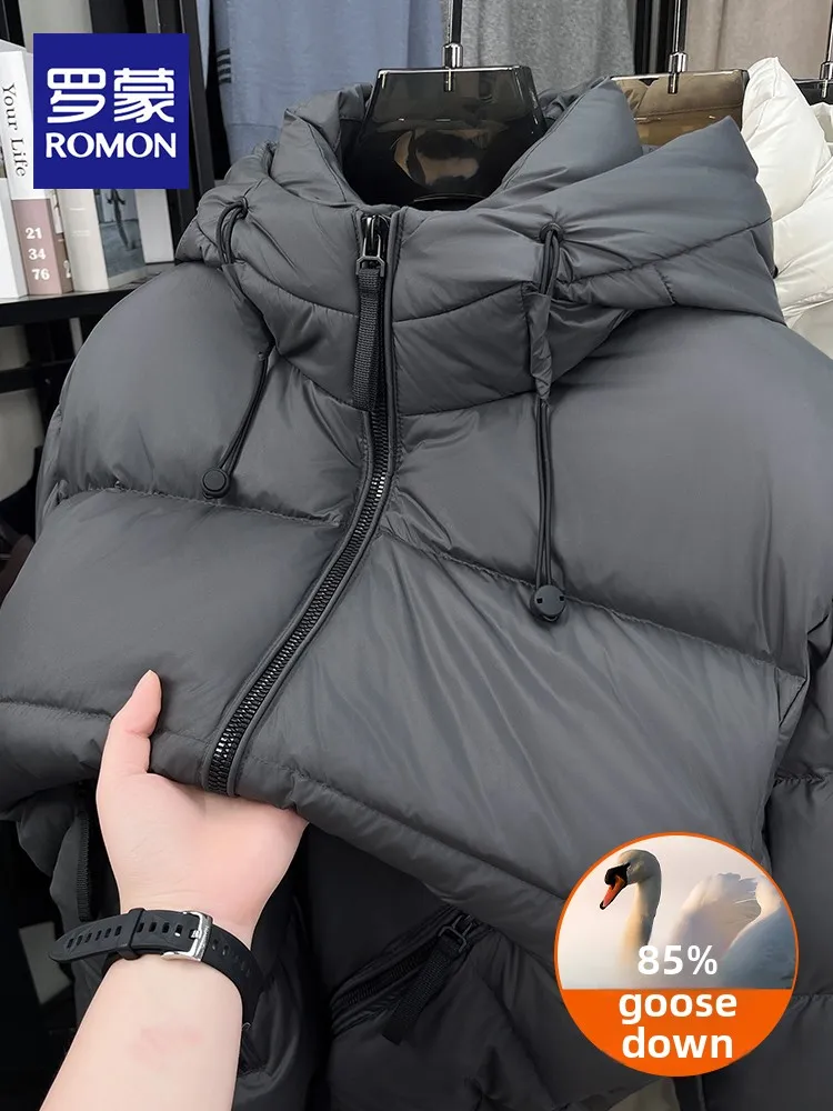 Lormen Мужская пуховая куртка Winter Faion Simple Match, теплая, удобная и шапка Bread Sle, мужская верхняя одежда, пальто Busin Sle
Lormen Мужская пуховая куртка Winter Faion Simple Match, теплая, удобная и шапка Bread Sle, мужская верхняя одежда, пальто Busin Sle