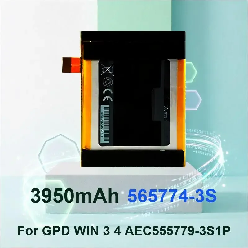 Replacement Laptop Battery For GPD WIN 3 WIN3 565774-3S 3950mAh
Replacement Laptop Battery For GPD WIN 3 WIN3 565774-3S 3950mAh