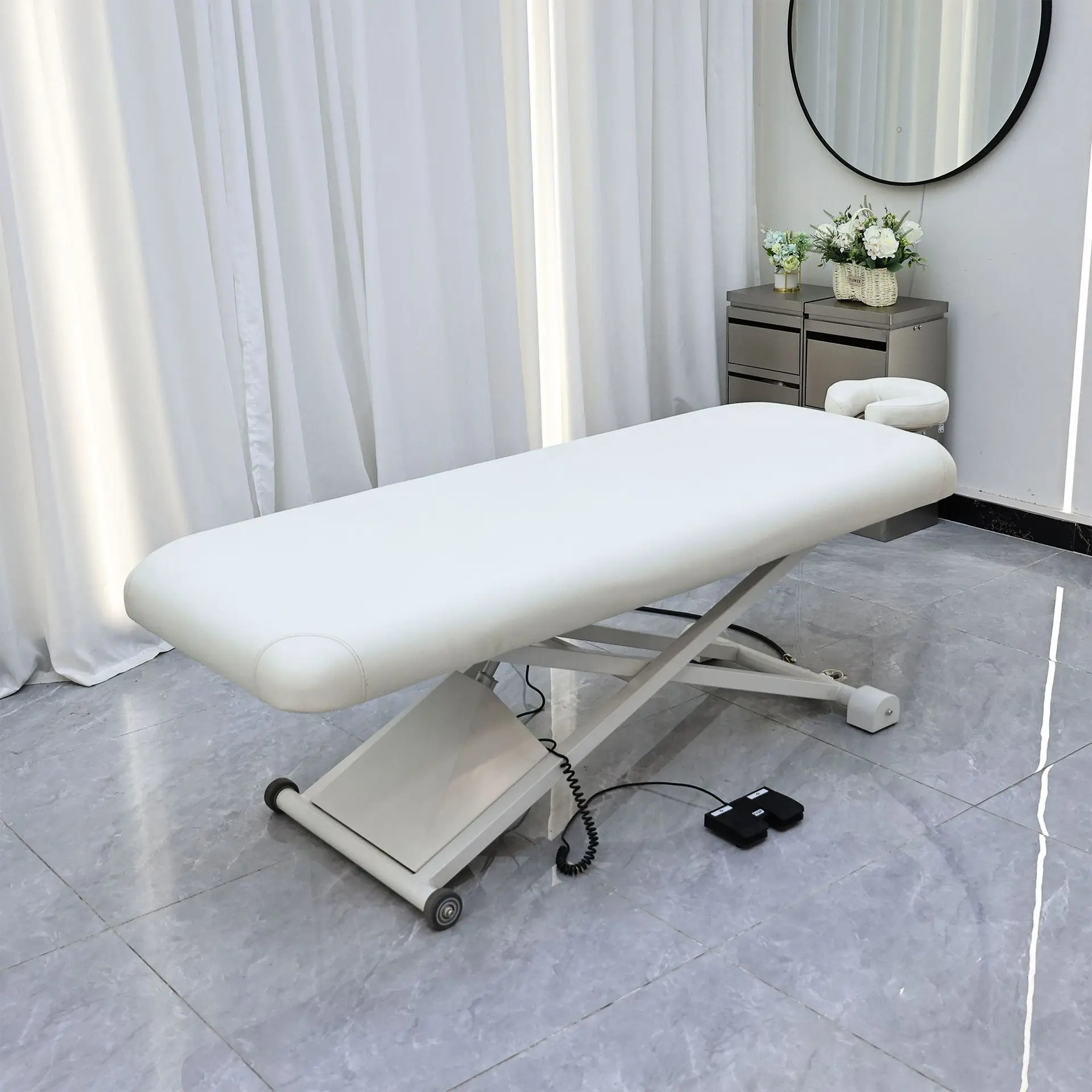 &c Wholesale Factory Direct Sale Electric Foldable Portable Facial Bed Adjustable Massage Table and Spa Bed for Beauty Salon
&c Wholesale Factory Direct Sale Electric Foldable Portable Facial Bed Adjustable Massage Table and Spa Bed for Beauty Salon