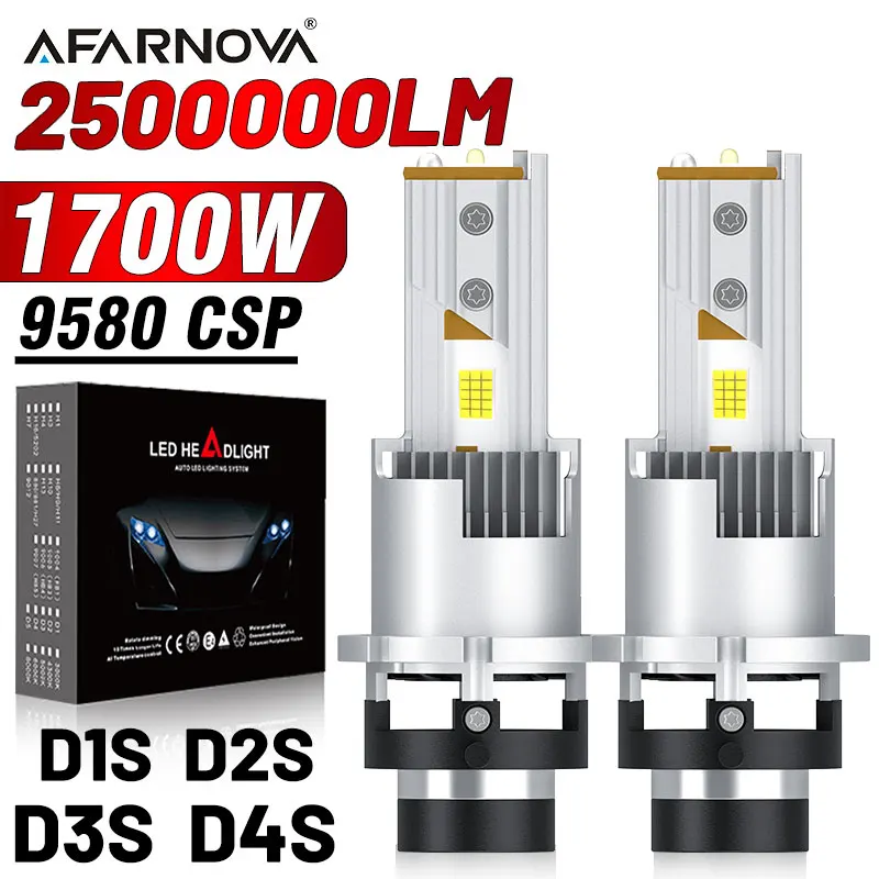 D1S D3S LED Headlights Canbus 1:1 Car Lamp Xenon 1:1 HID 2 Copper Tube D2S D4S D1R D2R D3R D4R Auto Bulbs 9580 CSP Chip 6000K
D1S D3S LED Headlights Canbus 1:1 Car Lamp Xenon 1:1 HID 2 Copper Tube D2S D4S D1R D2R D3R D4R Auto Bulbs 9580 CSP Chip 6000K