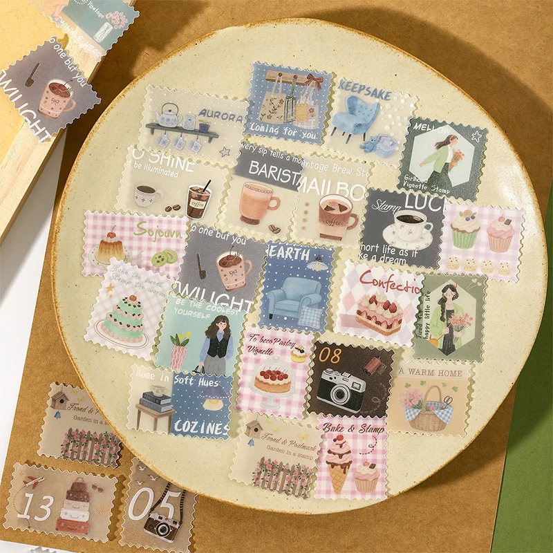 1pack/2pack Sulfuric Paper Base Sticker Pack Her Weekend Mail Series 6 Original Semi Transparent Stamp Style sticker
1pack/2pack Sulfuric Paper Base Sticker Pack Her Weekend Mail Series 6 Original Semi Transparent Stamp Style sticker