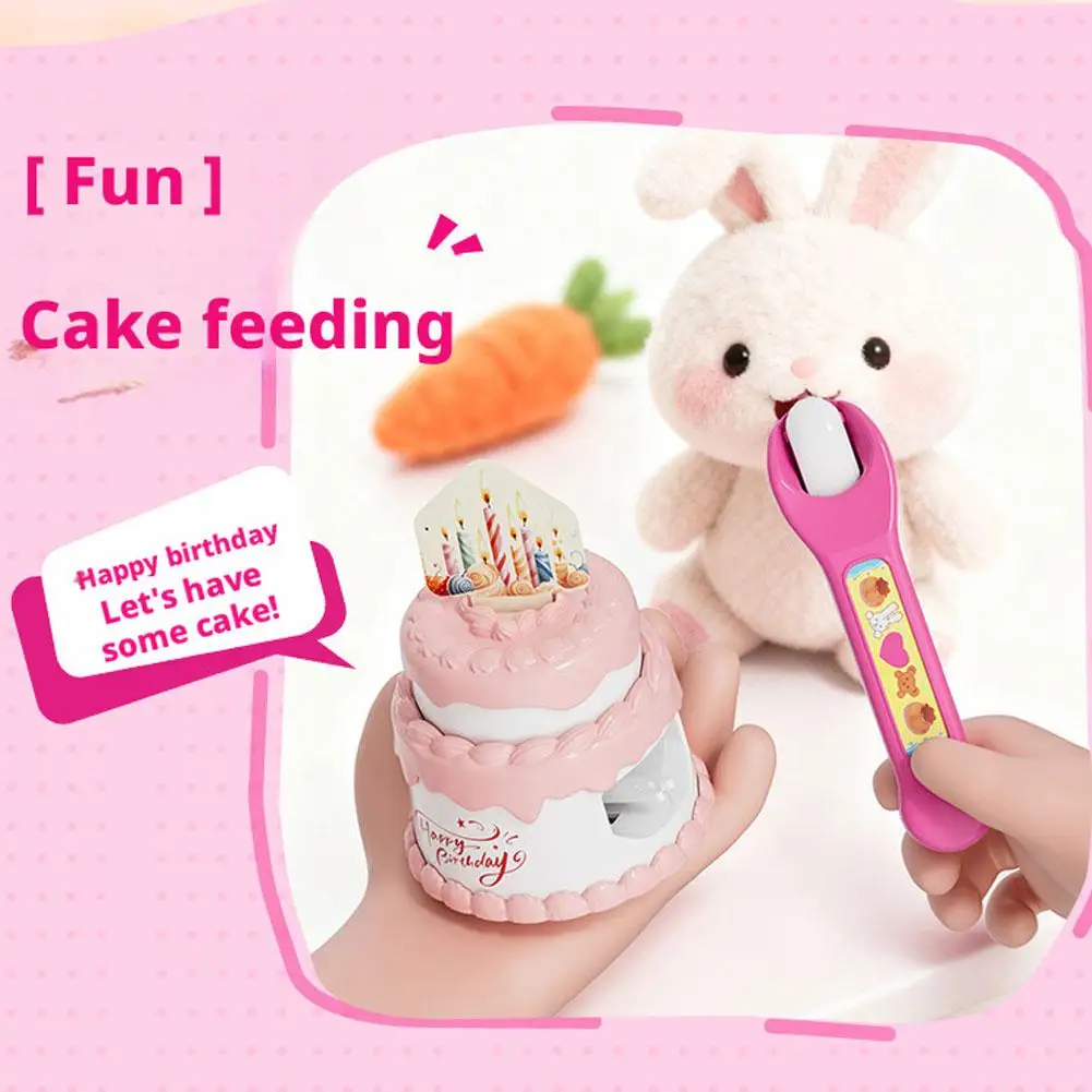 New Rabbit Bento Food Feeding Toy, Pudding Feeding Toys, Early Education Playing Houses Toys for Children, Role Play, Kids M1W9
New Rabbit Bento Food Feeding Toy, Pudding Feeding Toys, Early Education Playing Houses Toys for Children, Role Play, Kids M1W9