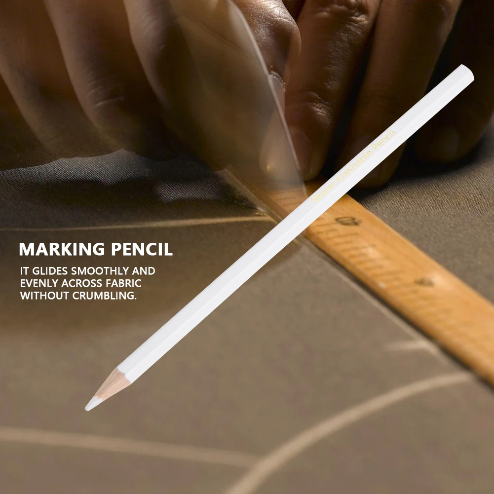 12PCS Water Soluble Pencil Sewing Marking Pencil Water Soluble Pencil White Sewing Marking Pencil Dressmaker Practical Tool
12PCS Water Soluble Pencil Sewing Marking Pencil Water Soluble Pencil White Sewing Marking Pencil Dressmaker Practical Tool