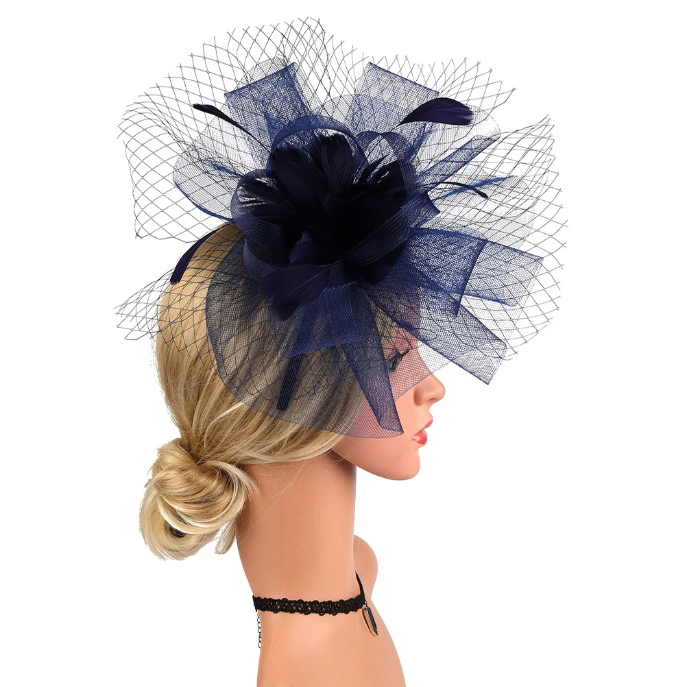 Headbands Mesh Bride Hat Fascinator Hats Fasinators for The Hair Church Girl Tea Women Party Navy Wedding
Headbands Mesh Bride Hat Fascinator Hats Fasinators for The Hair Church Girl Tea Women Party Navy Wedding
