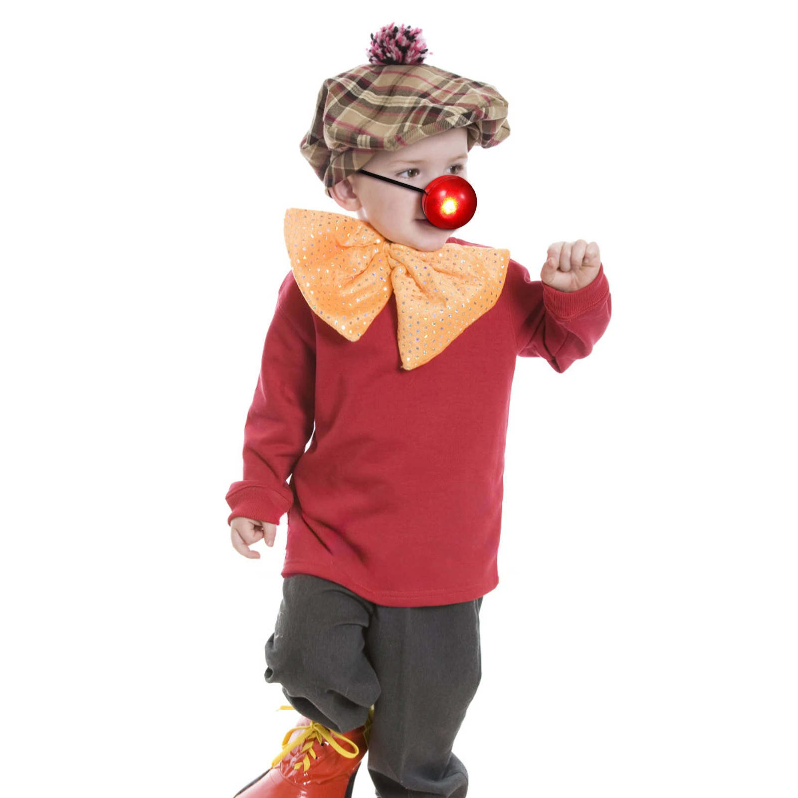 Glowing Circus Costume Halloween Decor Kids Clown Theme Party Supplies Lightweight Comfortable Adjustable Size
Glowing Circus Costume Halloween Decor Kids Clown Theme Party Supplies Lightweight Comfortable Adjustable Size