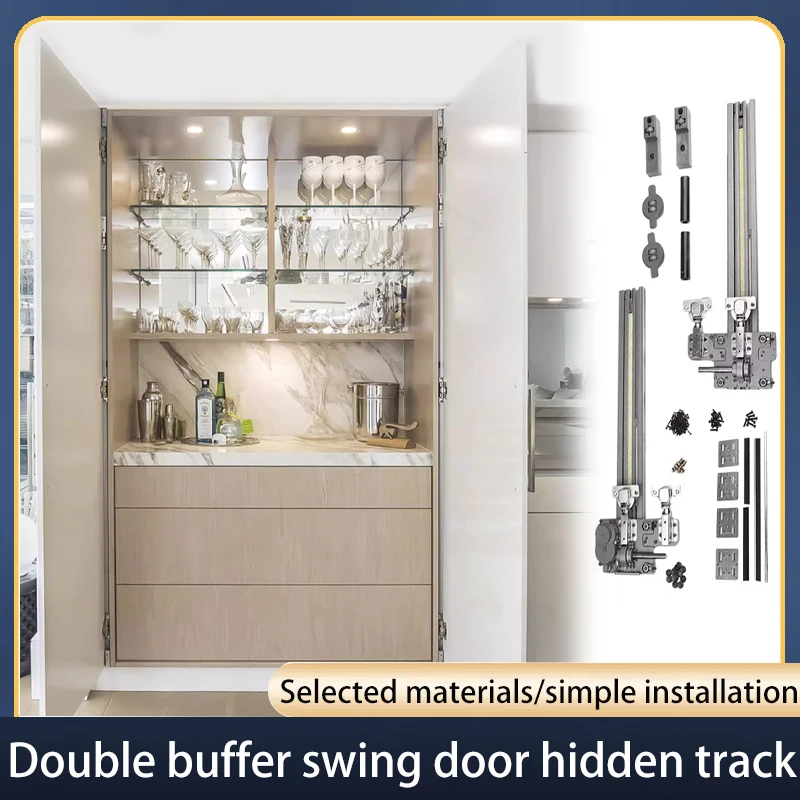 Invisible Pocket Door Telescopic Inverted Cabinet Door Wardrobe Bookcase Folding Flat Door Sliding Door Hardware Guide Rail
Invisible Pocket Door Telescopic Inverted Cabinet Door Wardrobe Bookcase Folding Flat Door Sliding Door Hardware Guide Rail