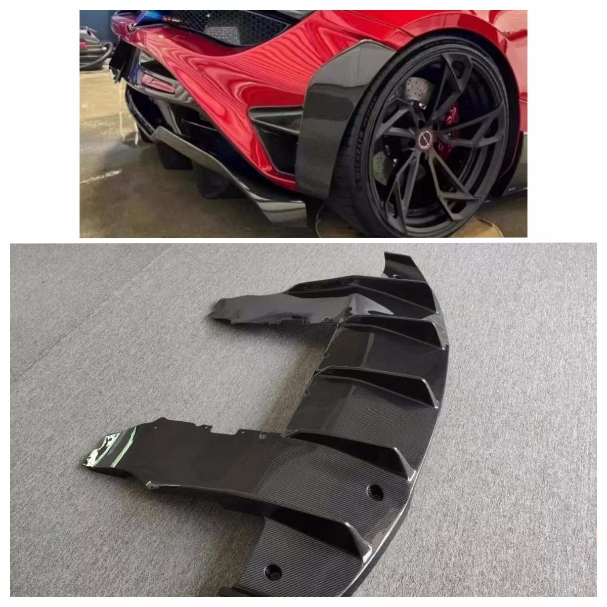 Suitable for McLaren 720S Retrofit Upgrade Ry Style Carbon Fiber Rear Diffuser Spoiler Rear Lip Kit
Suitable for McLaren 720S Retrofit Upgrade Ry Style Carbon Fiber Rear Diffuser Spoiler Rear Lip Kit