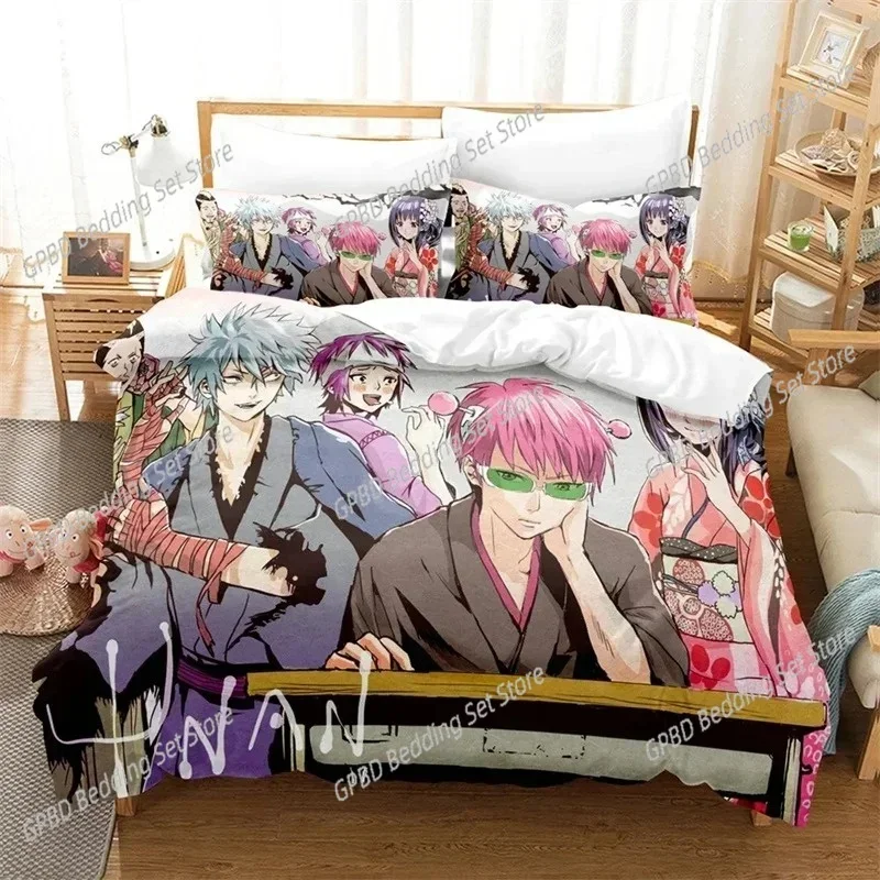 Anime The Disastrous Life Of Saiki K 3D NEW Duvet Cover Pillowcase Bedding Set Adult Boy Girl Bedroom Decoration Single Double
Anime The Disastrous Life Of Saiki K 3D NEW Duvet Cover Pillowcase Bedding Set Adult Boy Girl Bedroom Decoration Single Double