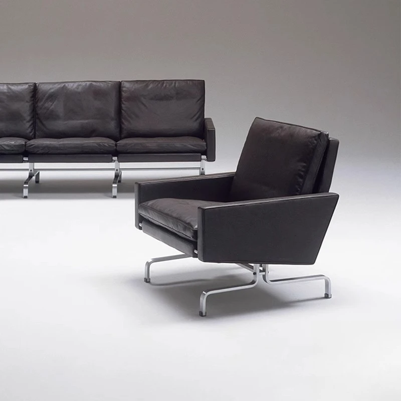 Bauhaus designer leather sofa PK31 armchair studio living room modern simple sofa
Bauhaus designer leather sofa PK31 armchair studio living room modern simple sofa