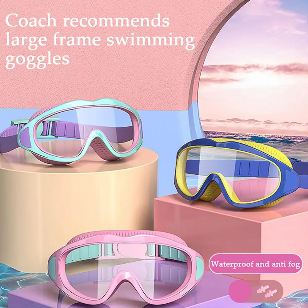 Kids Swim Goggles Anti-Fog Anti-UV Wide View Swimming Goggles Leakproof Youth Pool Glasses for Kids 2-16
Kids Swim Goggles Anti-Fog Anti-UV Wide View Swimming Goggles Leakproof Youth Pool Glasses for Kids 2-16